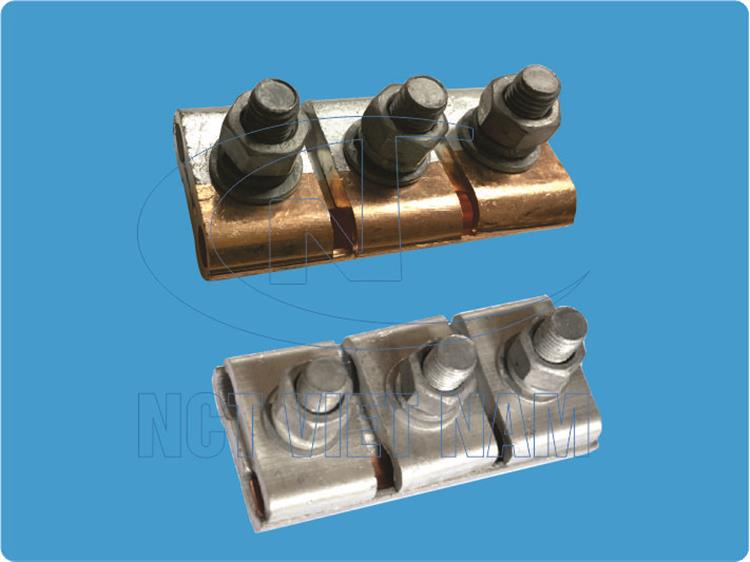 Bimetal Parallel groove clamp for conductor