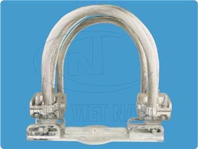 Extension coupler bus bar supporting clamp